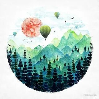 Рисунки виде природы