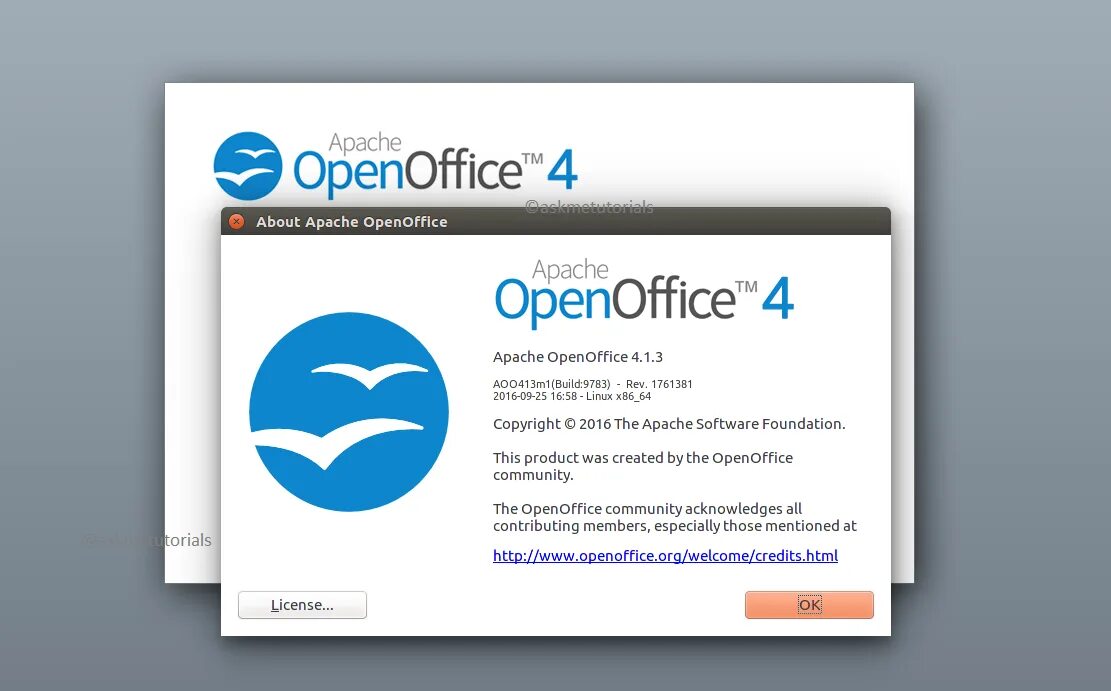 Openoffice linux