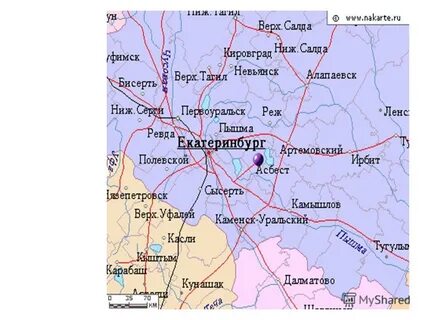Расстояние кировград
