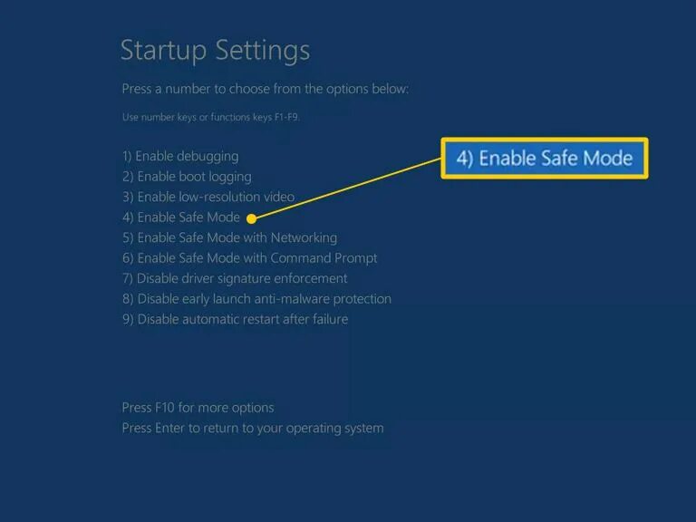 Startup setting. Startup settings Windows 10. In safe Mode при загрузке виндовс. Windows Reboot in safe Mode. Enabler в safe это.