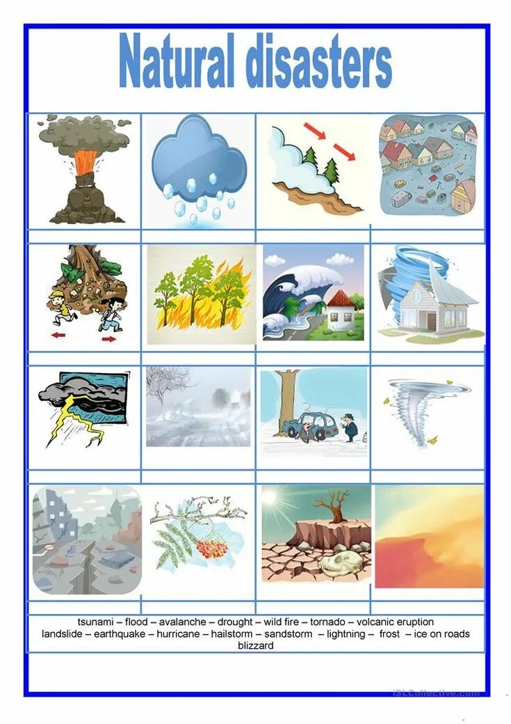 Задания на тему natural Disasters. Worksheets стихийные бедствия. Природные катастрофы на английском. Стихийные бедствия на английском языке. Natural disasters test