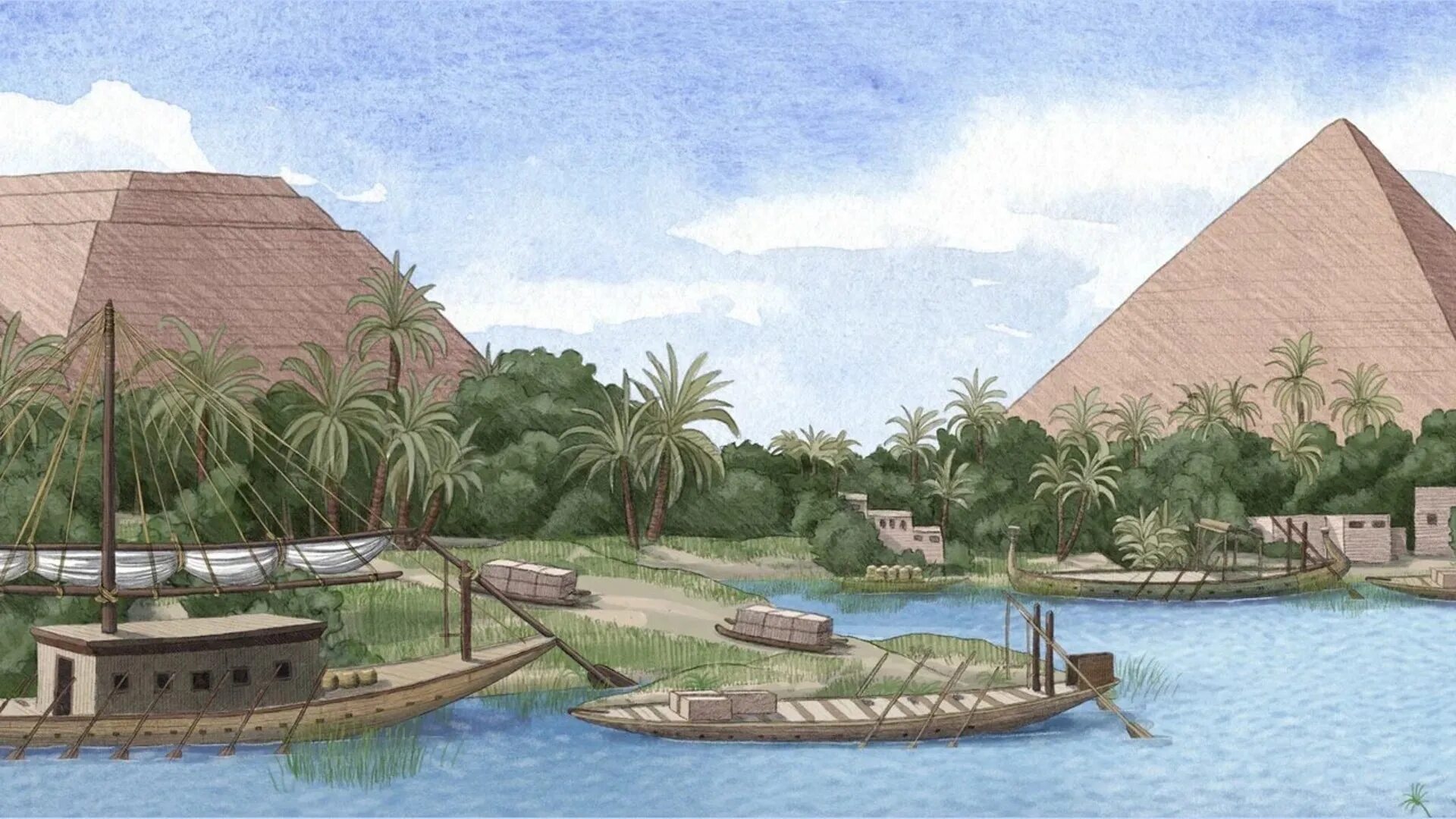 Древний египет строительство пирамиды фараона хеопса. Пирамиды Гизы в Египте.