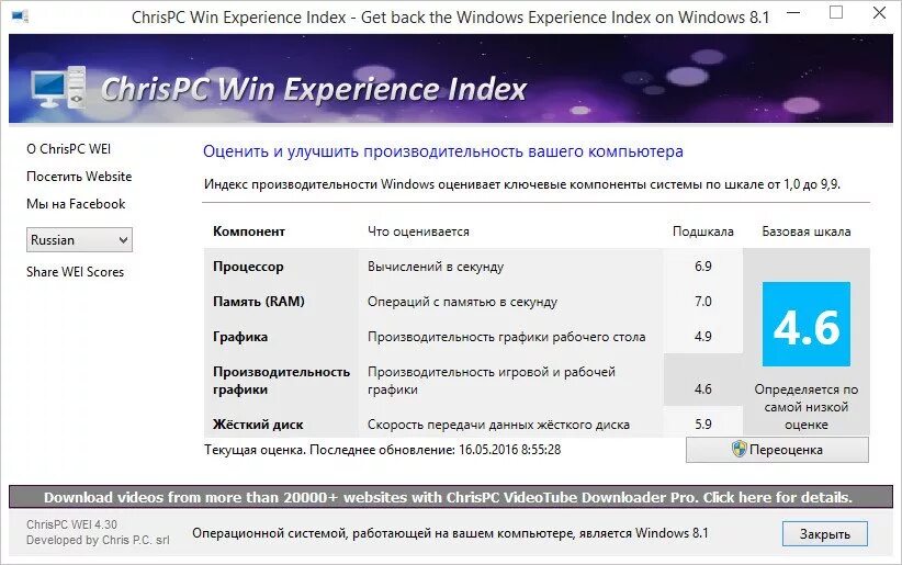 Оценка производительности виндовс 7. Максимальная оценка виндовс. Оценка производительности в Windows 10. Индекс производительности Windows.