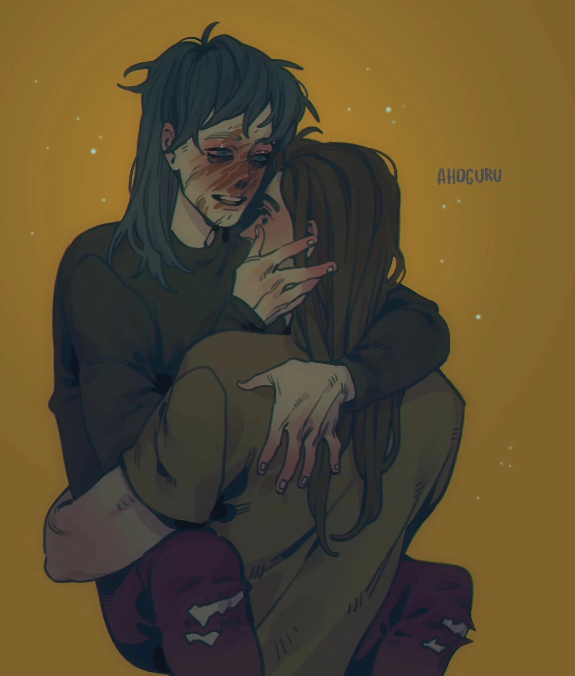 Салли и ларри фанфики. Ларри салли фейс. Ларри джонсон и салли фишер 18. Салли фейс и ларри шип комиксы. Комиксы салли фейс и ларри яой.