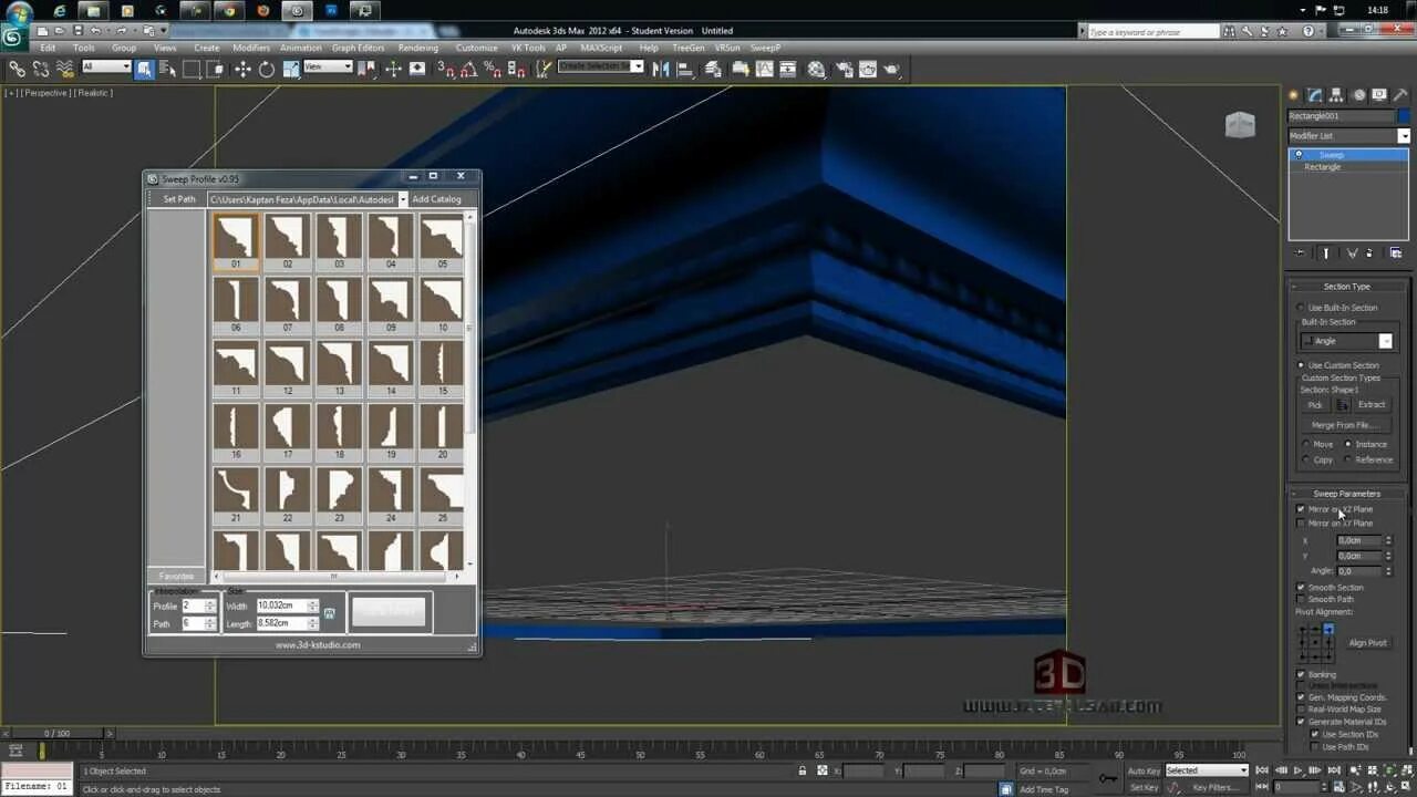 Sweep 3d max. Sweep profile 3ds max. sweep 3ds max. 3d max sweep. плагин sweep profile для 3d max 2025.