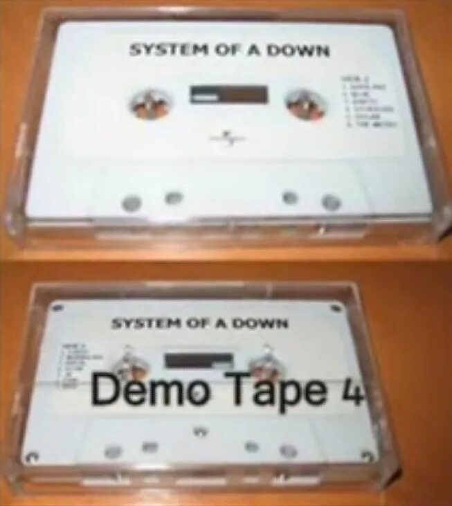 System of a down Demo Tapes. Demo Tape 1. Demo tapes