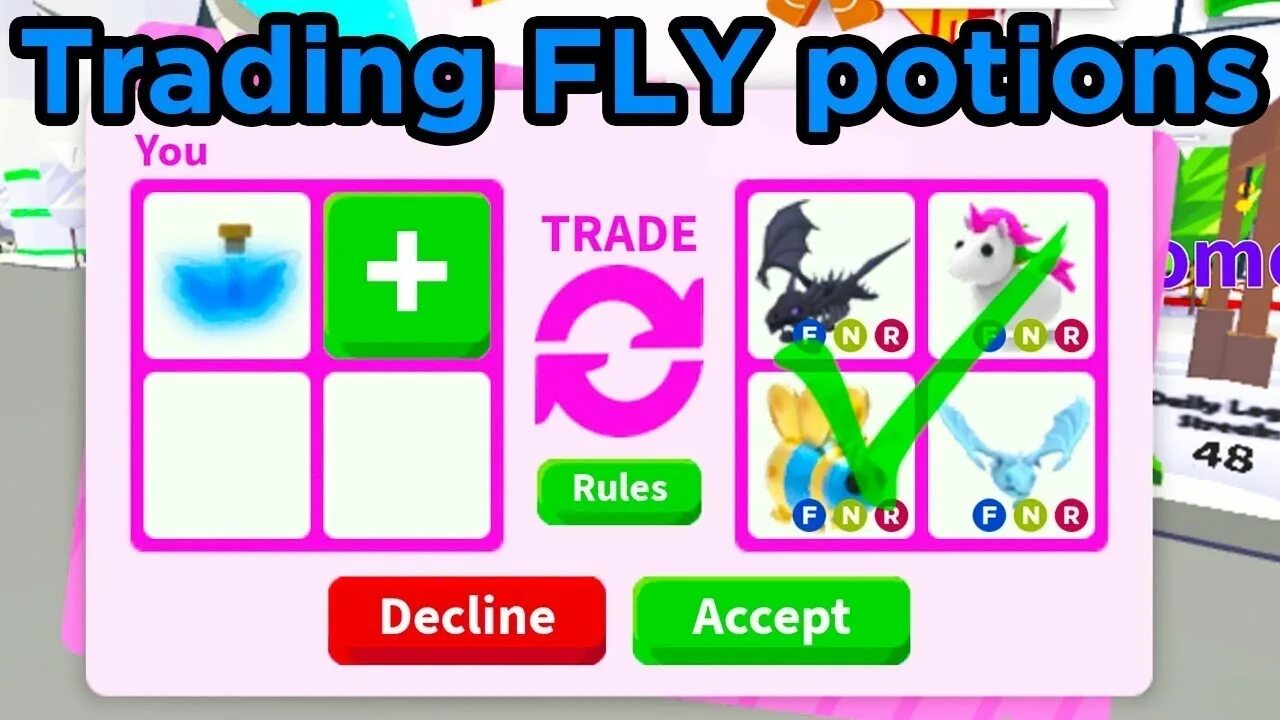Adopt me potions. Fly Potion. Trade Fly Potion. Fly Potion adopt me. Fly Potion Roblox.