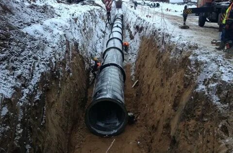Трубопровод в грунте