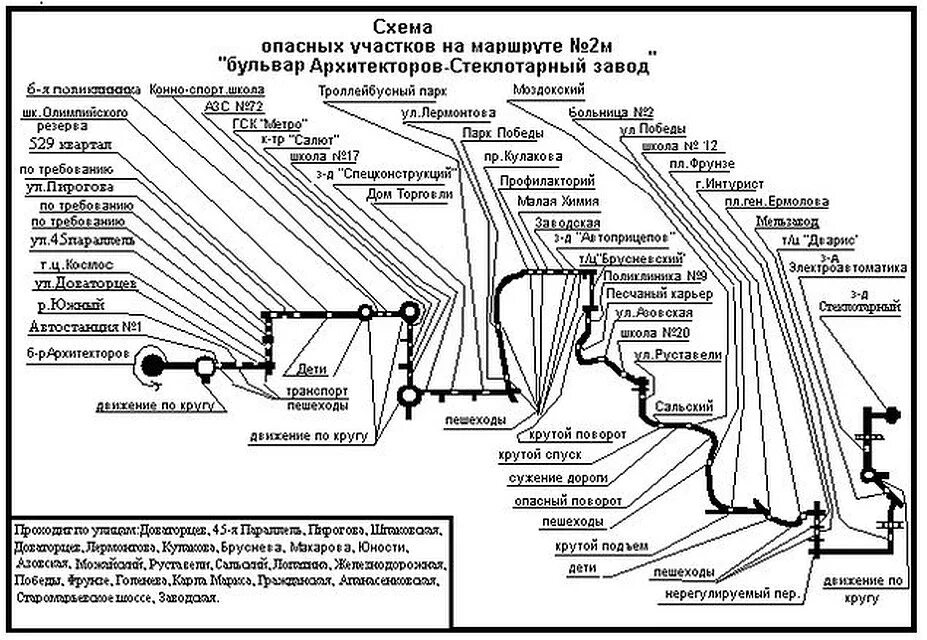 Карта автобусов ставрополь