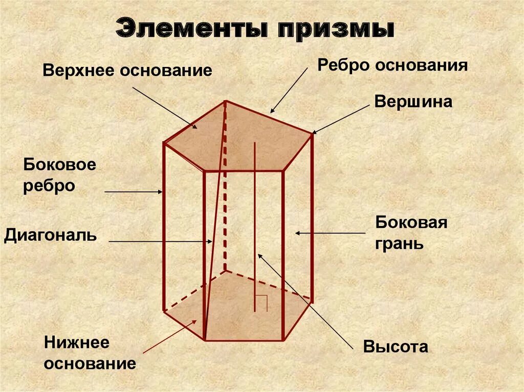 Пятиугольная Призма элементы Призмы. Правильная пятиугольная Призма элементы. Прямая Призма основные элементы. Призма основания боковые грани ребра.