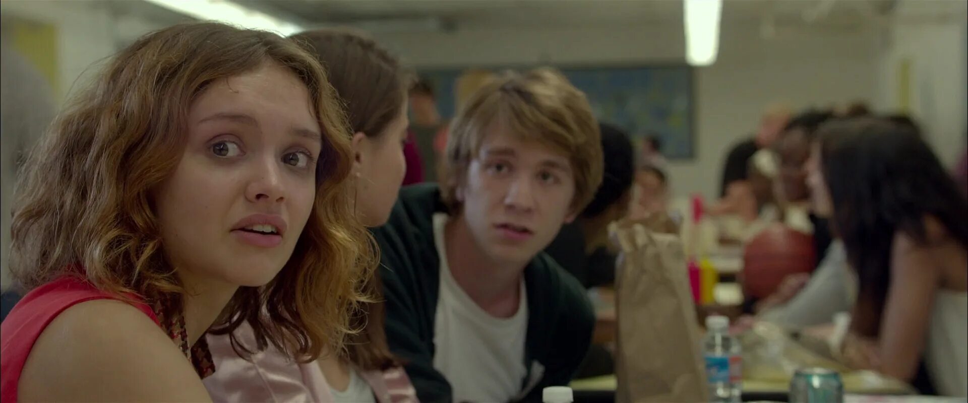 They to this girl. Me and Earl and the Dying girl (2015).