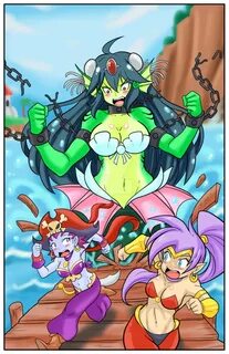 DragonSlayerJin,Giga Mermaid,Shantae Characters,Shantae franchise,Игры,Shan...