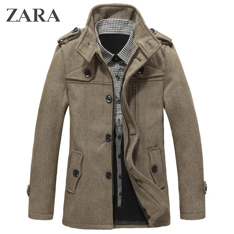Драповая куртка мужская. Пальто мужское Zara man двухбортовое. Zara осеннее полупальто мужское. Полупальто Zara мужское.