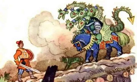 Нарисовать ивана и чудо юдо
