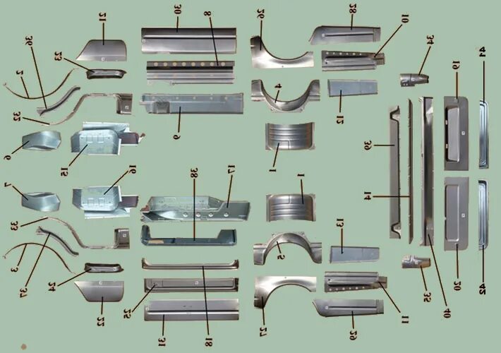 Ремкомплект кузова Газель 2705. ГАЗ 2705 кузовные ремонтные детали. Ремонтный комплект кузова Газель ГАЗ-3302. Ремкомплект кабины Газель 3302 фермер.