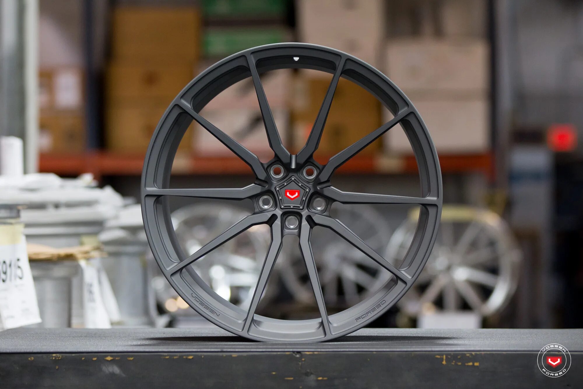 Vossen CVT Wheel - Tinted Gloss Black - CV Series - © Voss. Flickr