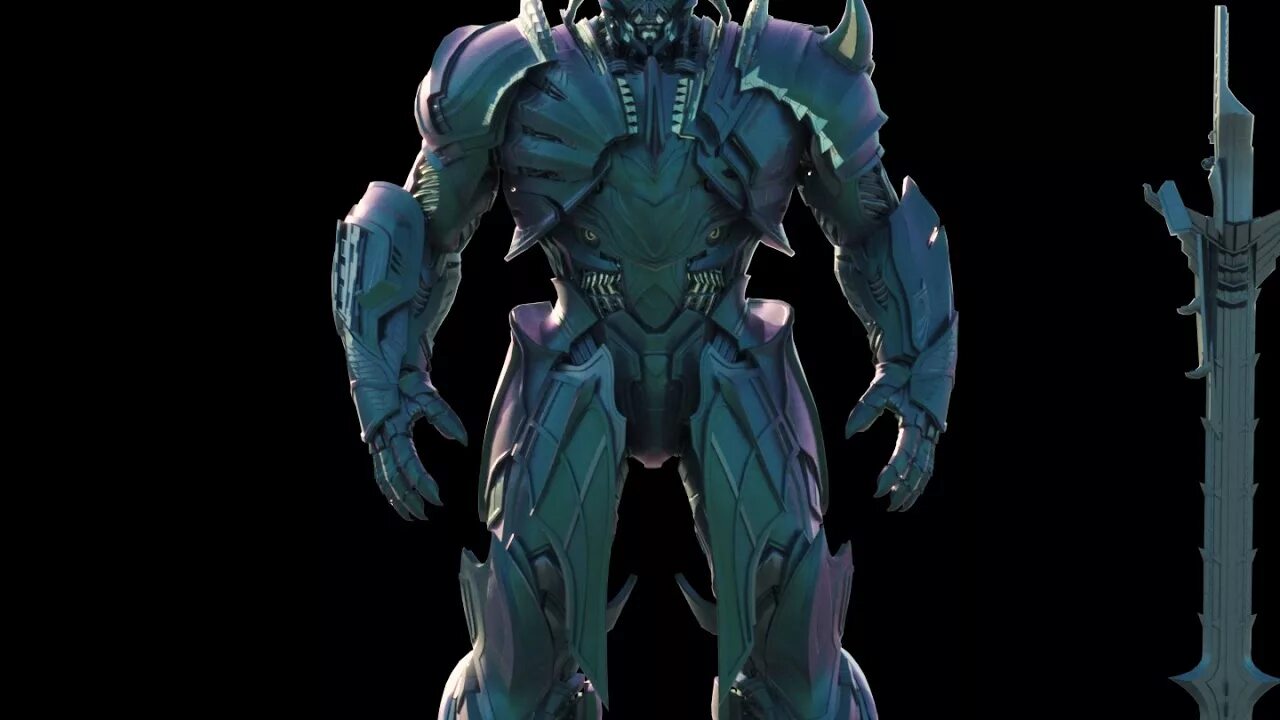 Transformers 3d model. Transformers 3d. megatron 3d model. рука мегатрона водопад.