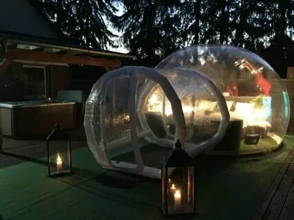 Bubble hotel camp
