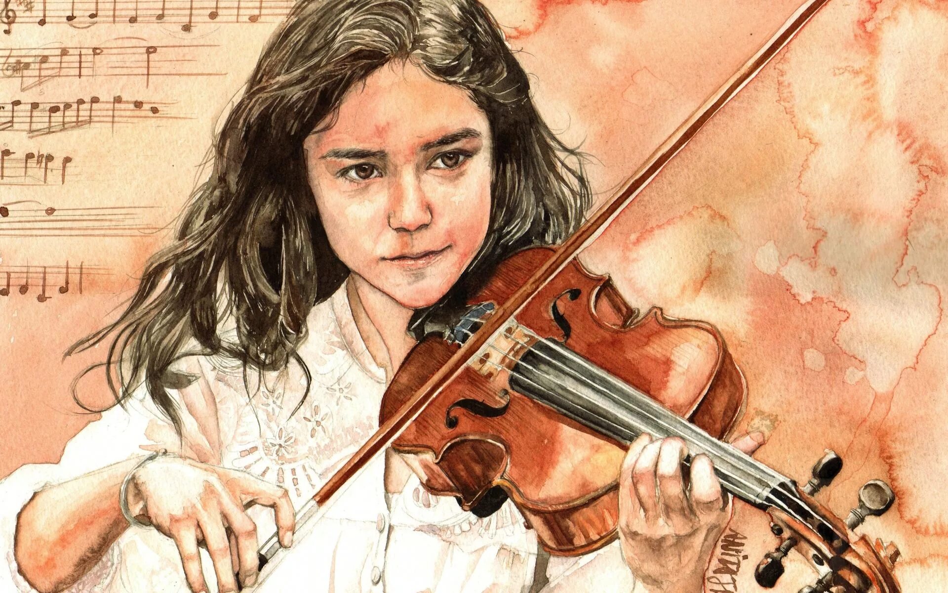 Музыка скрипачки. Паганини портрет. Музыкальный портрет. Музыкант со скрипкой. Девочка со скрипкой.