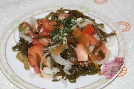 Салат из морской капусты без майонеза