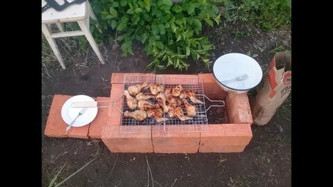 Как сделать мангал на даче своими руками