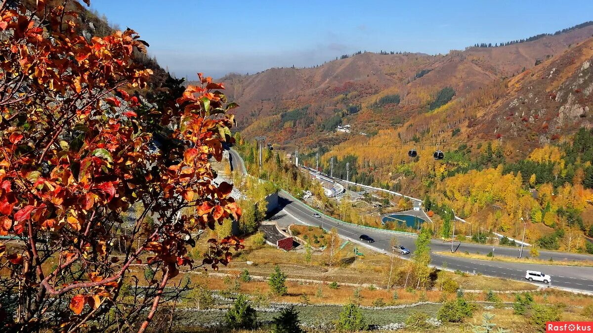 Осень в алматы фото