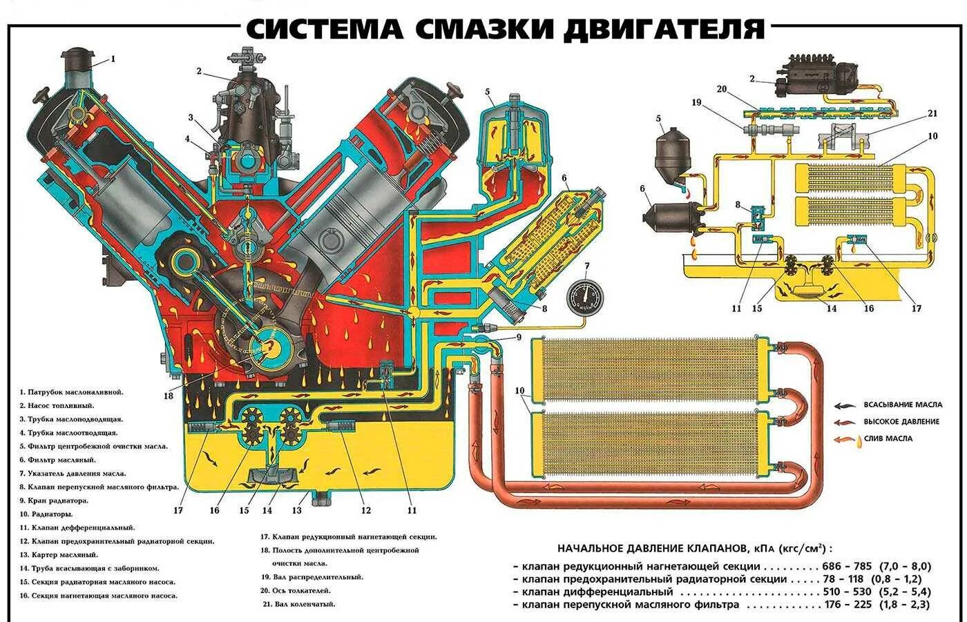 Работа масла и смазки. Масляная система ДВС ЯМЗ 236. Масляная система двигателя ЯМЗ 238. Система смазки двигателя ЯМЗ 236 схема. Система смазки ДВС ЯМЗ 238 схема.