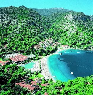 Hillside beach фетхие