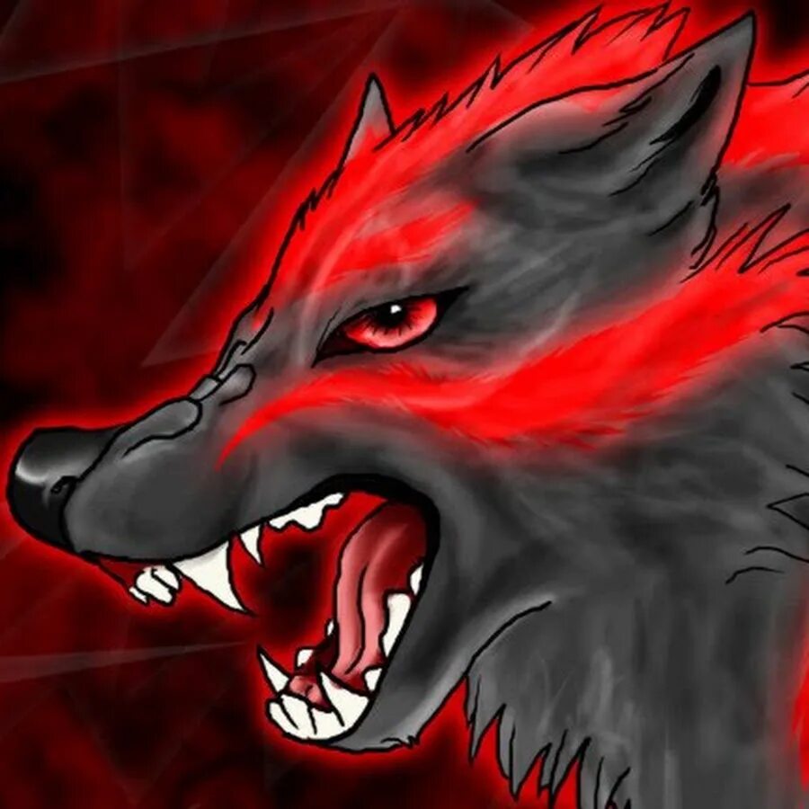 Ред вольф. Волк с красными глазами. Злой волк. Морда волка.