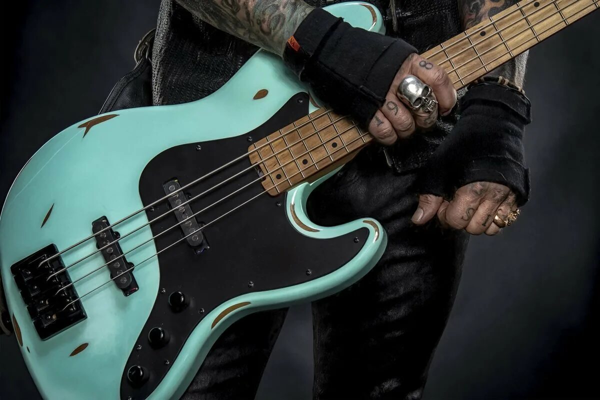 Nikki Sixx Bass. Nikki Sixx Guitars.