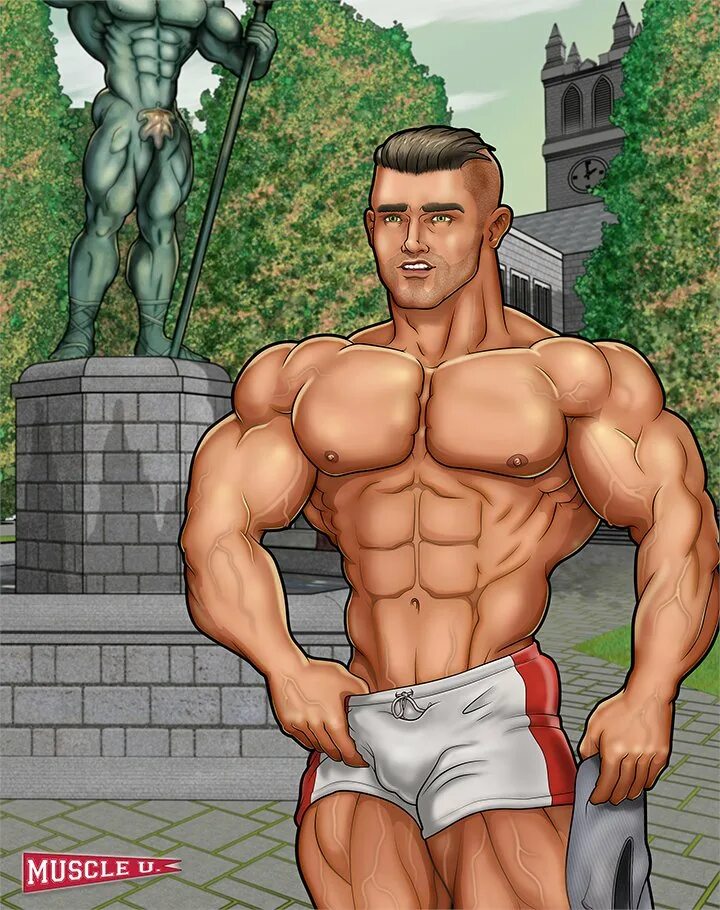 Мигель muscle growth. Игра мускулами.