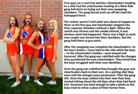 Krazy Kay's TG Captions and Swaps: Cheerleader Swap.