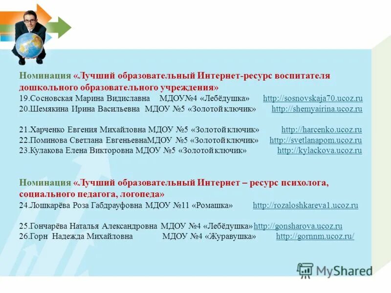 Интернет ресурсы воспитателя. Информационные ресурсы детского сада. Цифровые ресурсы в доу. Полезные сайты для воспитателей детских садов. Интернет ресурсы воспитателя.