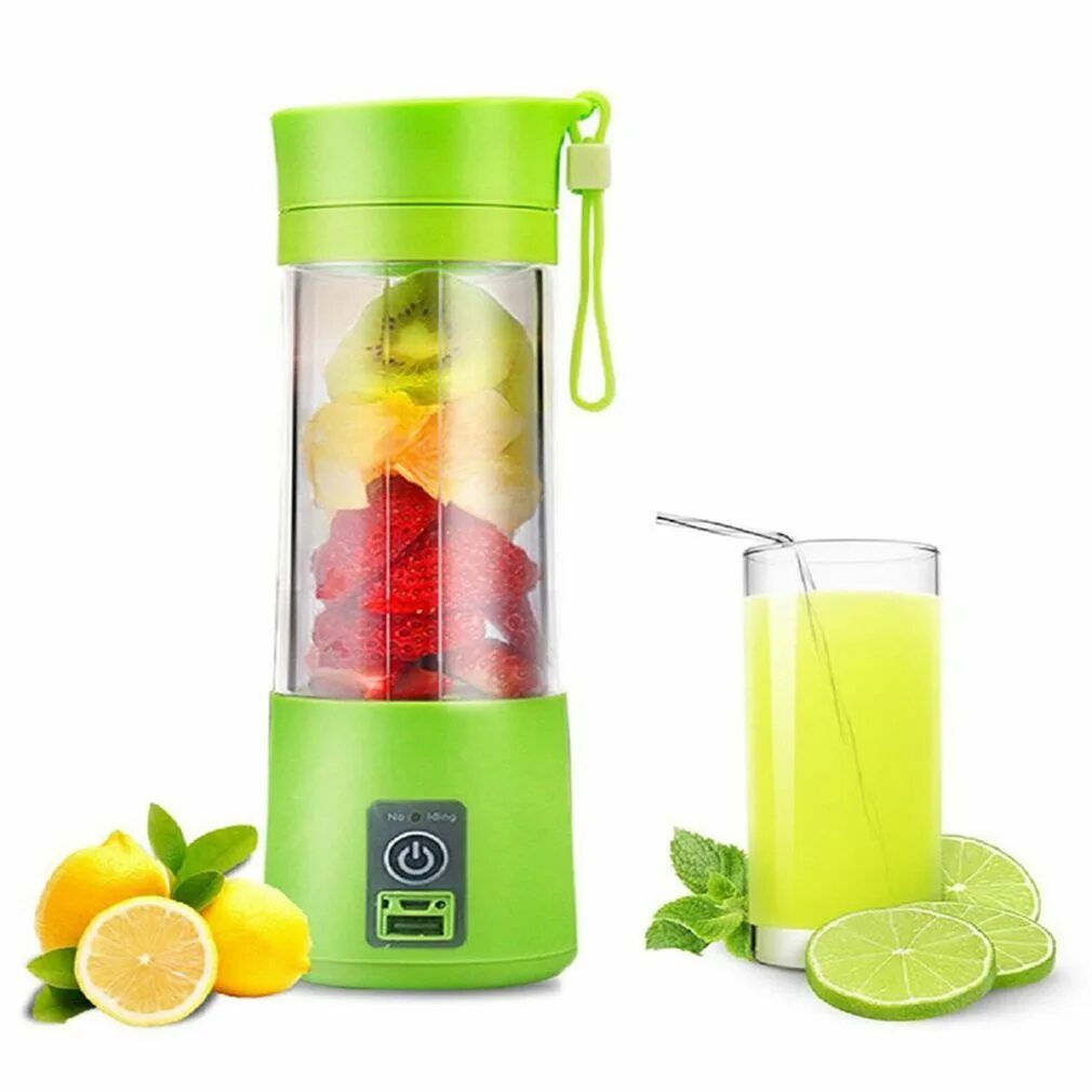 Аппарат для смузи. Бутылка блендер шейкер DAIWEINA Juicer Cup. Портативный USB блендер Juice Blender для смузи 380 мл. Портативный блендер для фруктов Portable Juicer. Портативный блендер Mini Juice 380 ml.