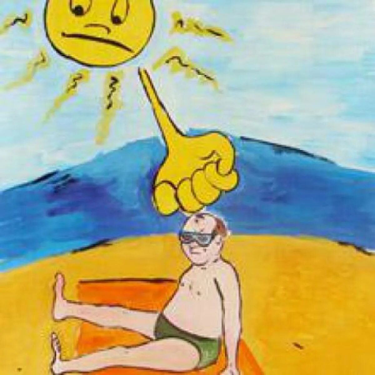 В солнечном дали воду. Солнце и Солнечный удар. Картина для детей Солнечный удар. Солнце тепловой удар. Солнце воздух и вода рисунок.