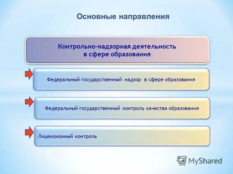 контрольный надзорный орган в сфере образования