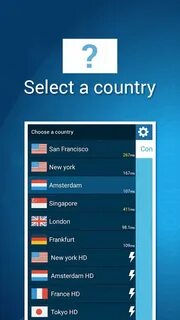 Select country