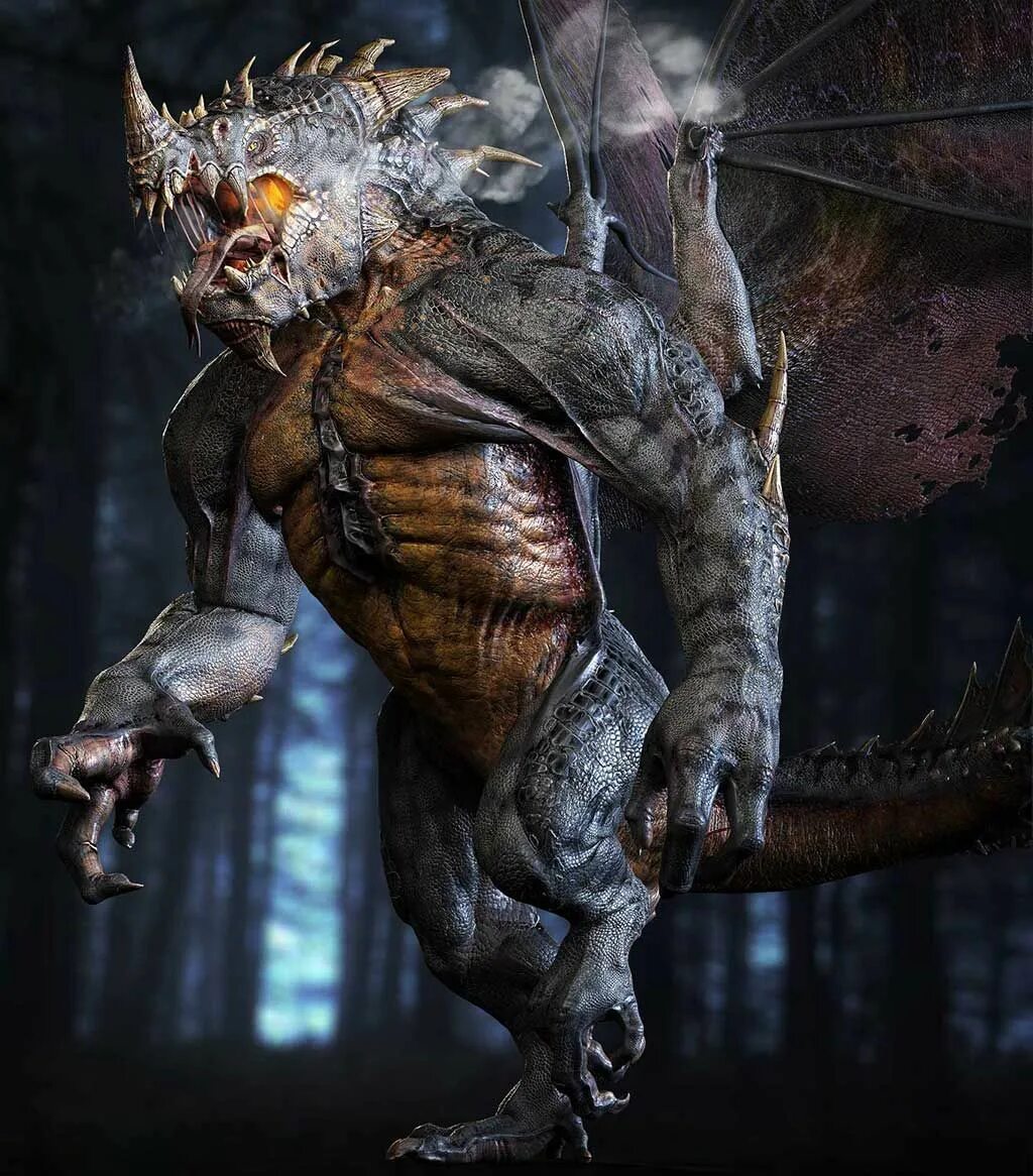 Unreal monster