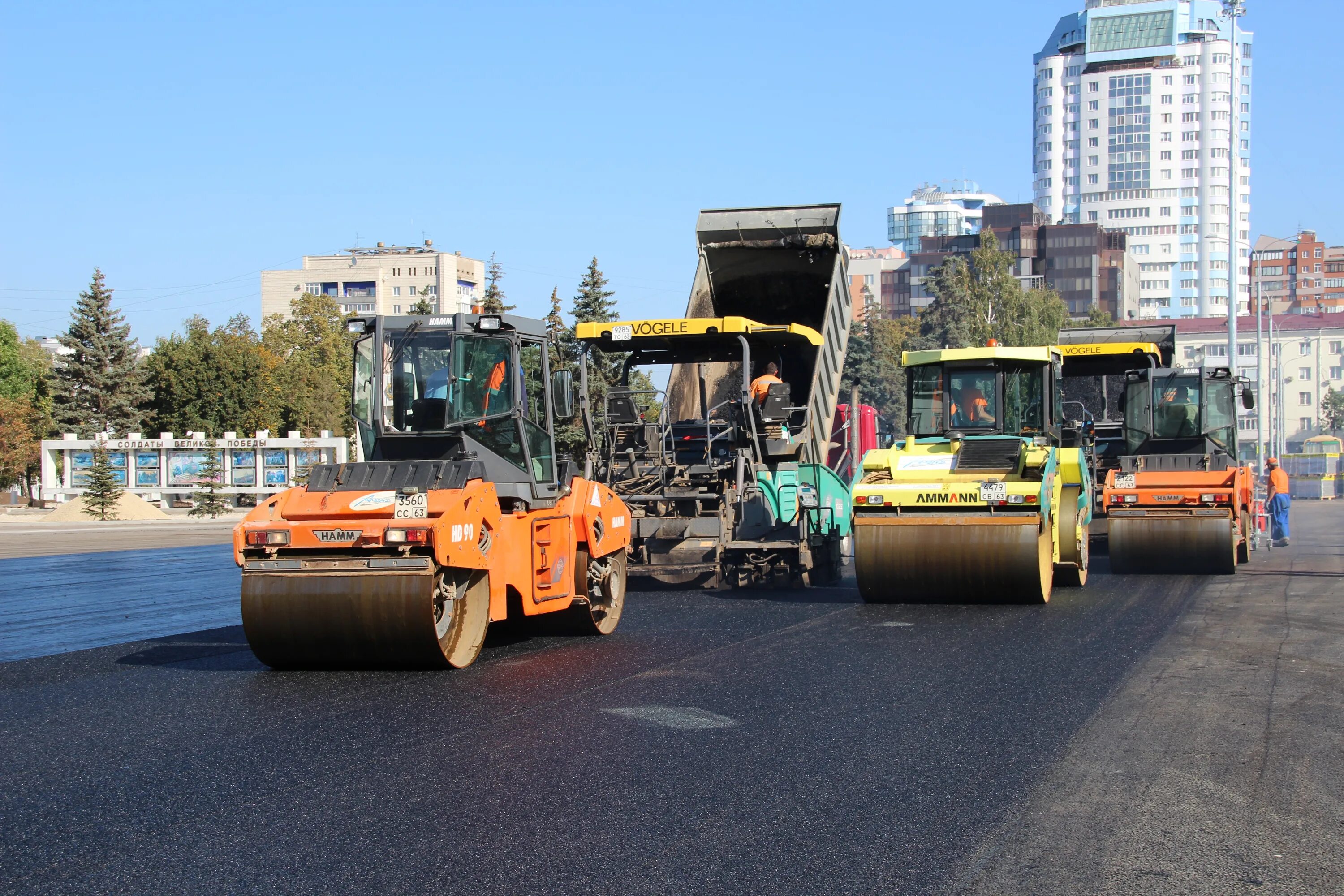 ремонт площадь