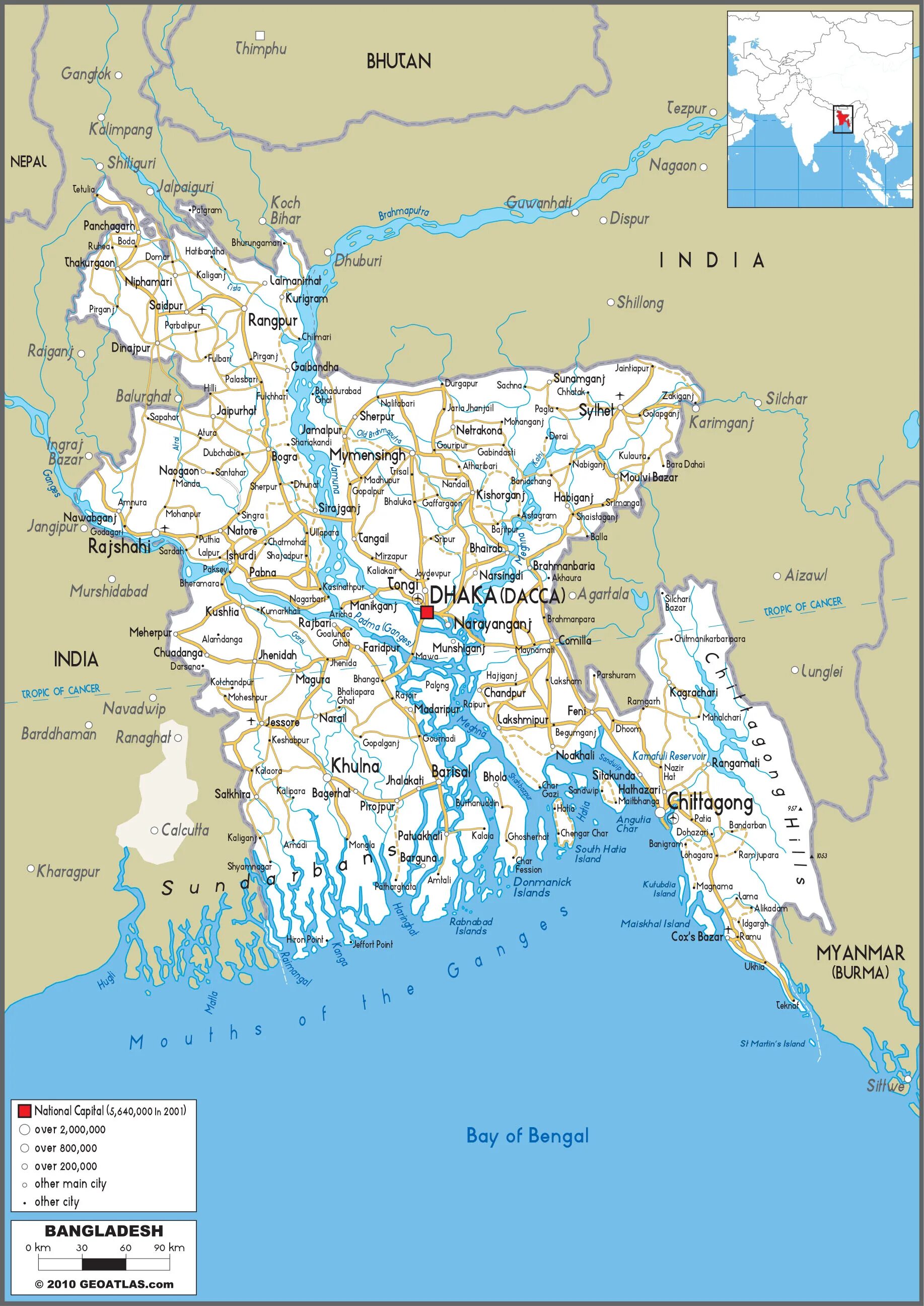 Географическая карта Бангладеш. Бангладеш на карте. Бангладеш на политической карте. Бангладеш столица на карте. Где находится государство бангладеш