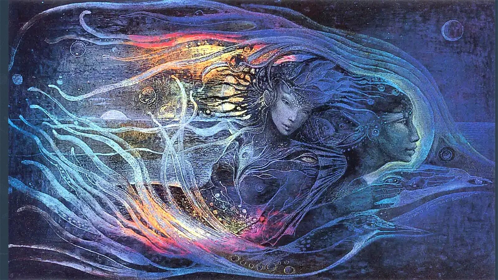 Светящееся существо. Susan Seddon. Susan Seddon Boulet. Сьюзен Седдон художница. Сьюзен Седдон булет картины.