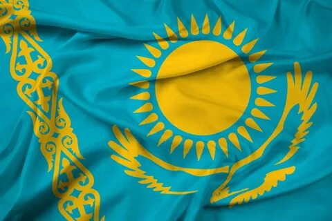 Казахский флаг