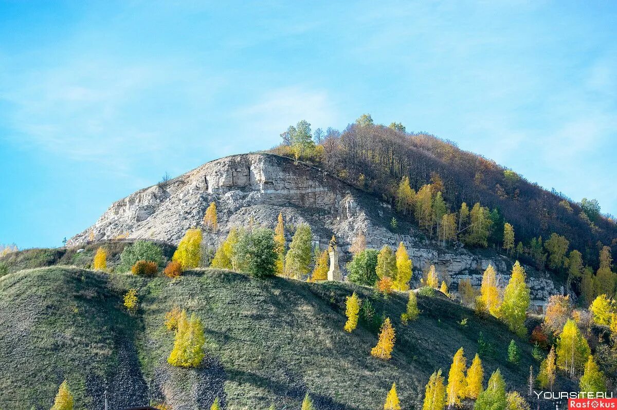 Самарские природные достопримечательности. Гора Попова Жигулевские горы.