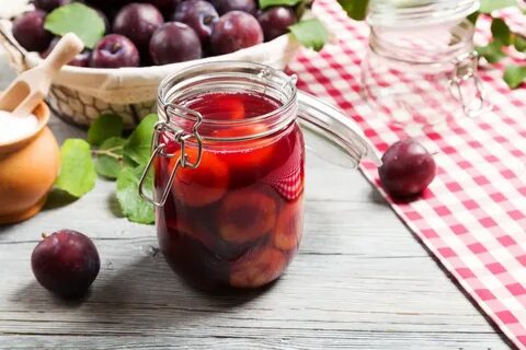Сливовый компот сахар