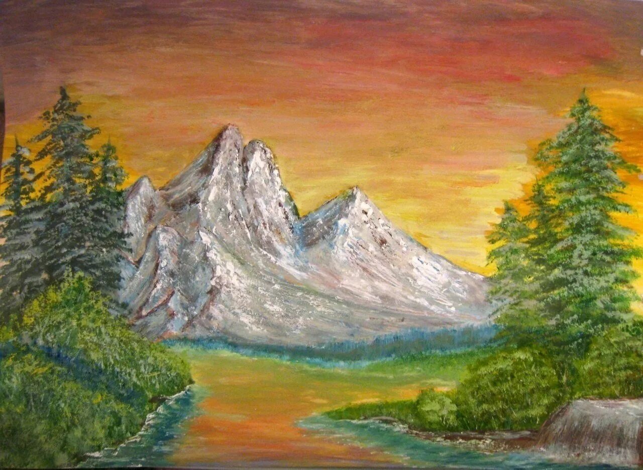 Рисунки гор 2 класс. Пейзаж горы карандашом. Горный пейзаж карандашом цветными. Горный пейзаж гуашью. Рисунки для срисовки природа.