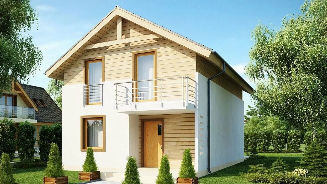 Каркасных домов этажных
