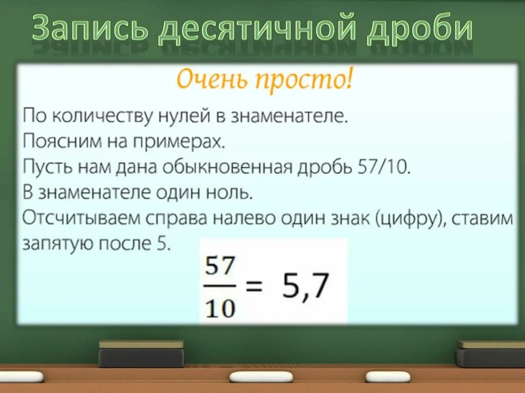 Правило записи десятичных дробей. Десятичная дробь. Определение десятичной дроби. Десятичная запись дробей 5 класс.