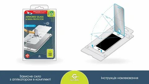 Стекло с аппликатором
