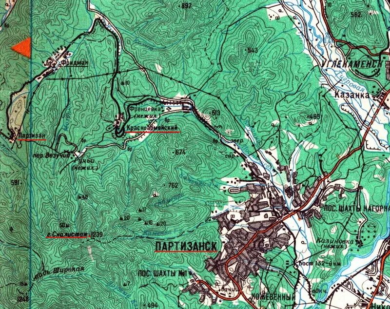 Где партизанский район. Гора Скалистая Приморский край. Партизанск на карте. Партизанск Приморский край на карте. Город Партизанск на карте.