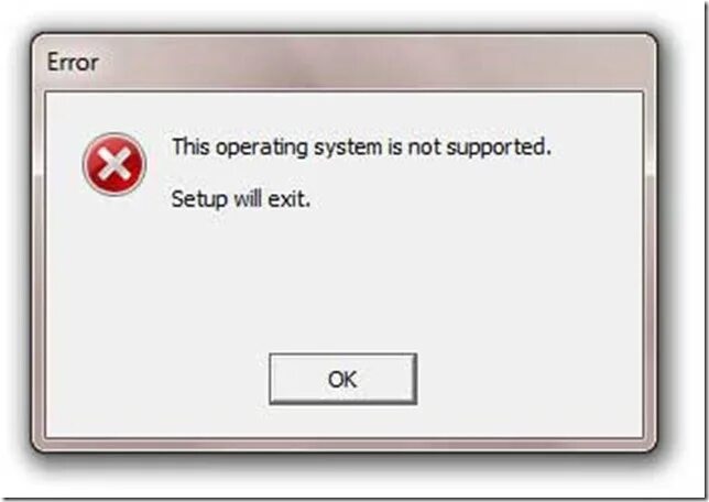 Ошибка Operation System not found. Dx12 is not supported on your System. Как сделать input not supported. This os 8. This files is not supported